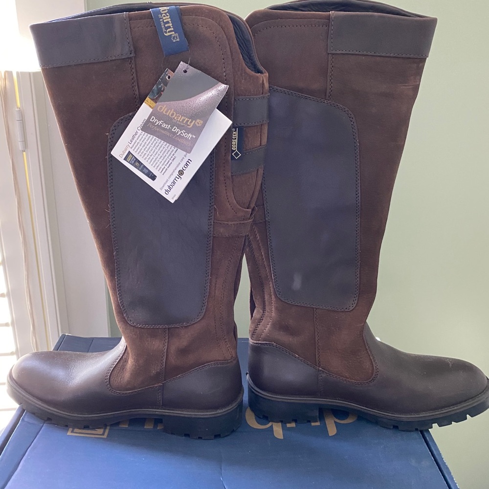 Dubarry Gore-Tex boots.